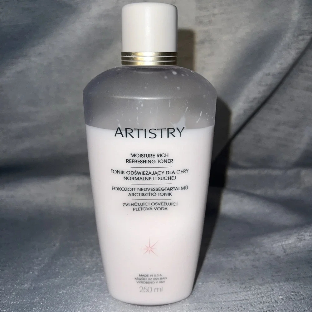 Amway Artistry Moisture Rich Toner 250 ML READ Anti-aging Cleaning Face Skin